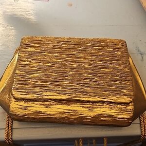 Gold vintage purse